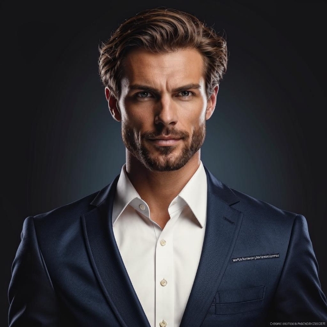 Красивый мужчина