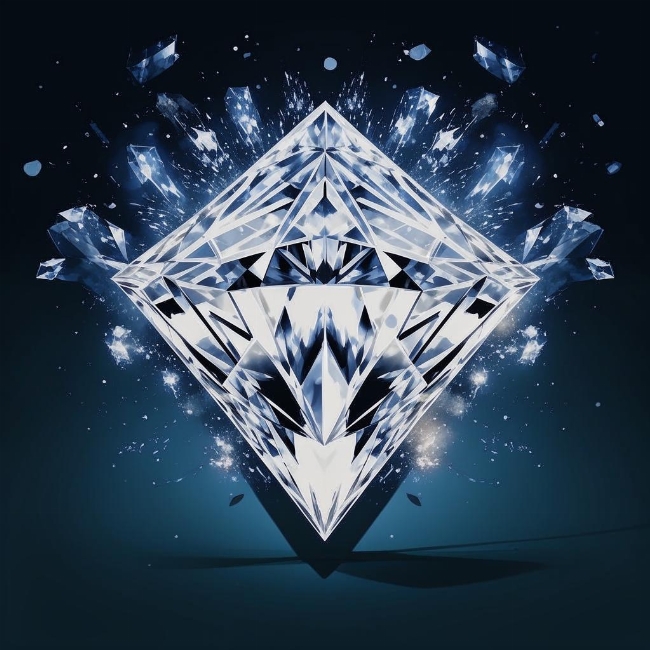 Блестящий бриллиант