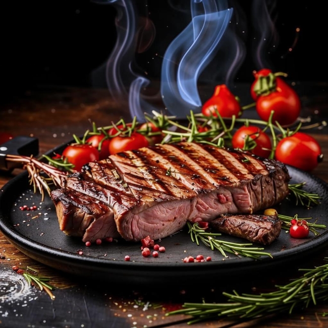 Жареный стейк