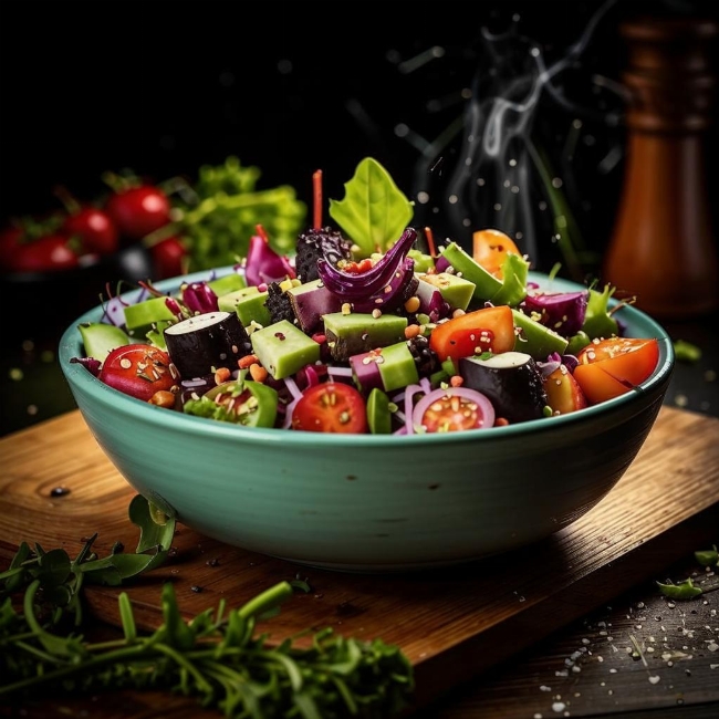 Веганский салат
