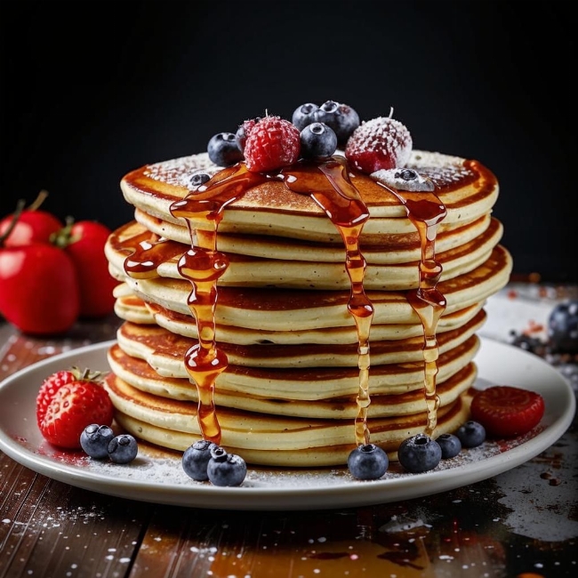 Стопка блинов