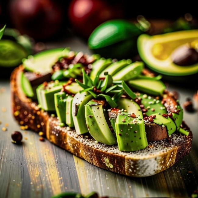 Тост с авокадо