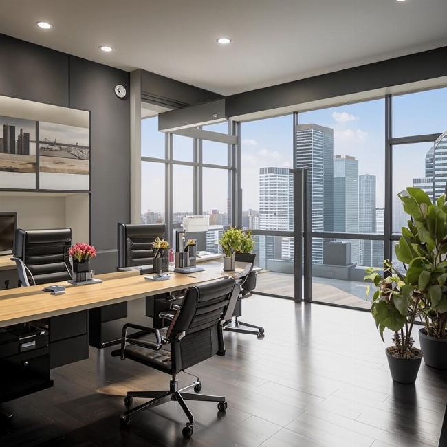 Стильное офисное помещение