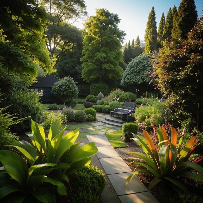 Спокойный сад