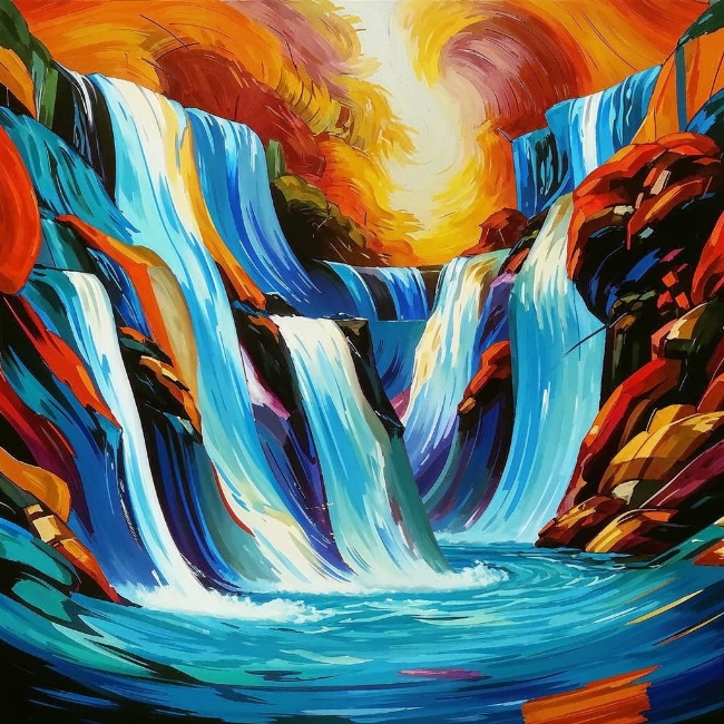 Каскады водопадов