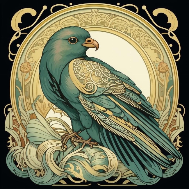 Экзотическая птица