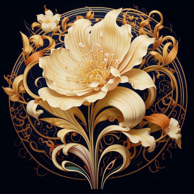 Нежный цветок