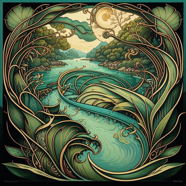 Текущая река