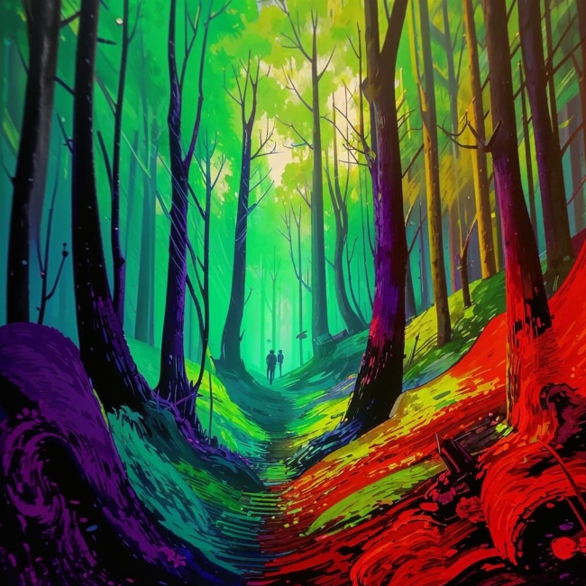 Загадочный лес