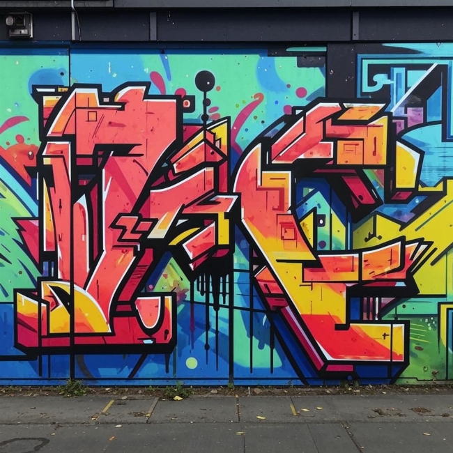 Граффити буквы