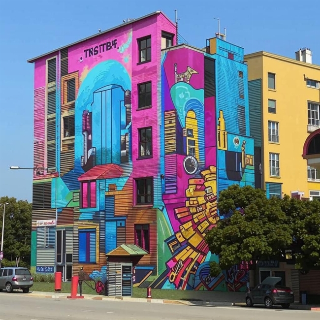 Современный городской пейзаж