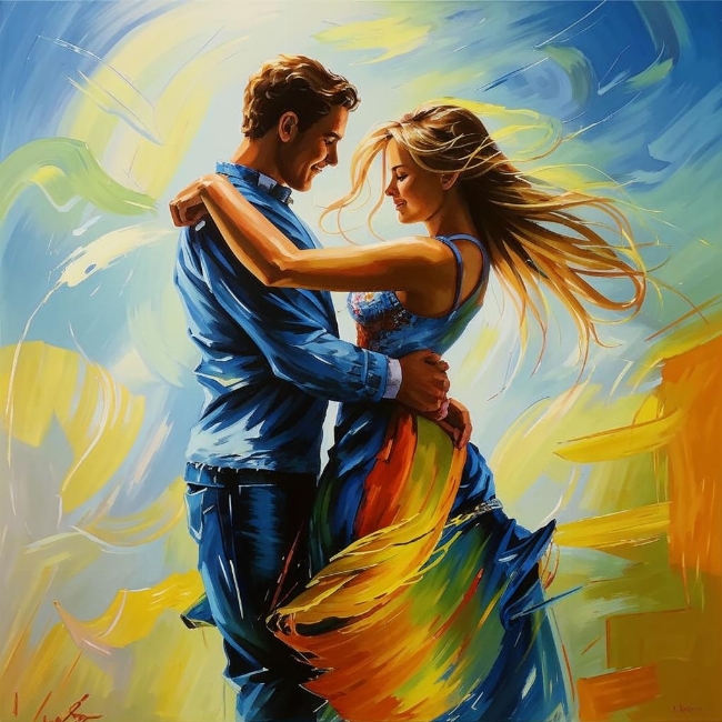 Танцующая пара