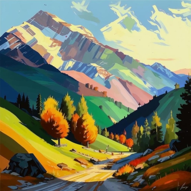 Горный пейзаж