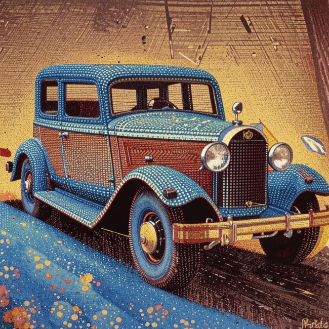 Винтажный автомобиль