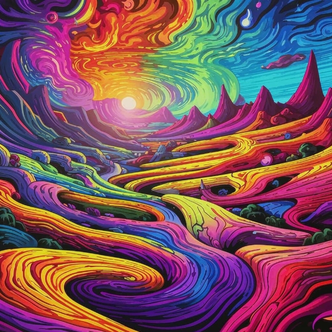 Сюрреалистический пейзаж