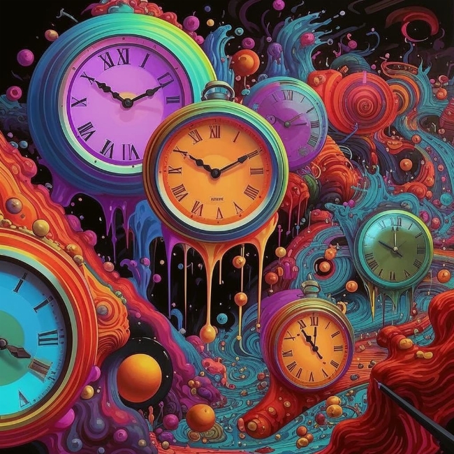 Тающие часы