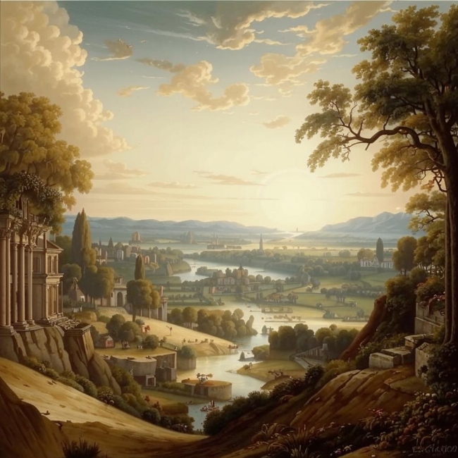 Спокойный пейзаж