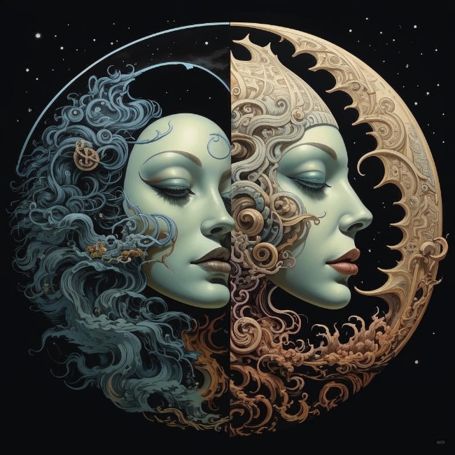 Двуликая луна