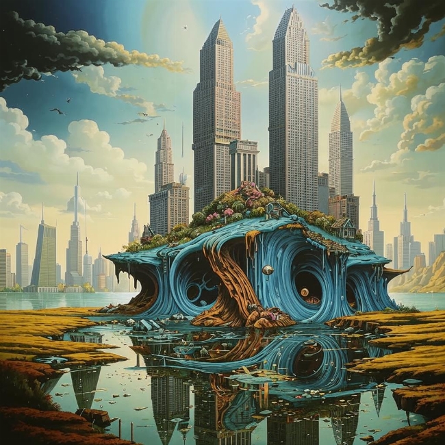 Таящие небоскребы