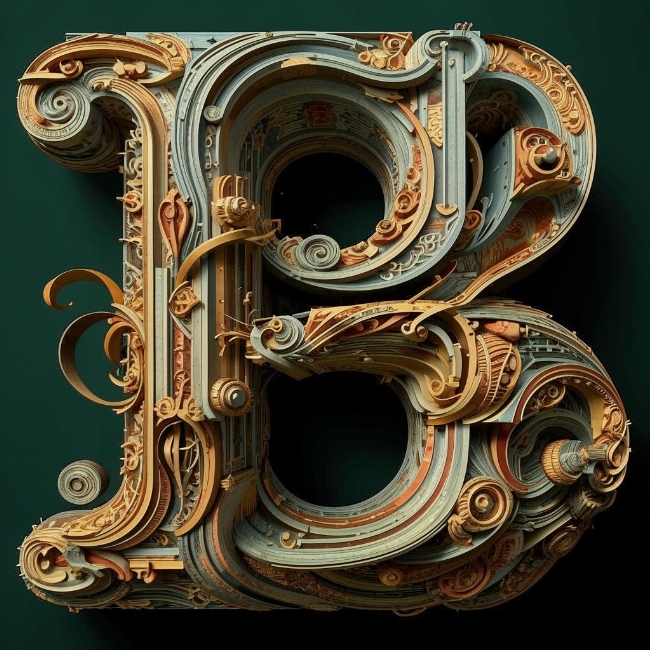 Текстурная типографика