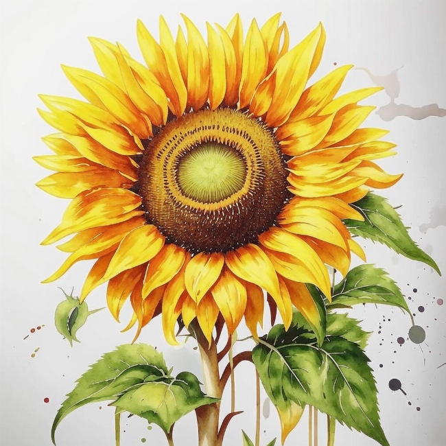 Лучистый подсолнух