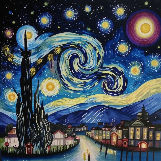 Звёздная ночь