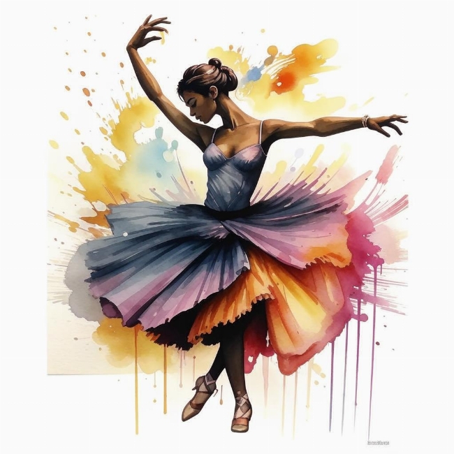 Грациозная танцовщица