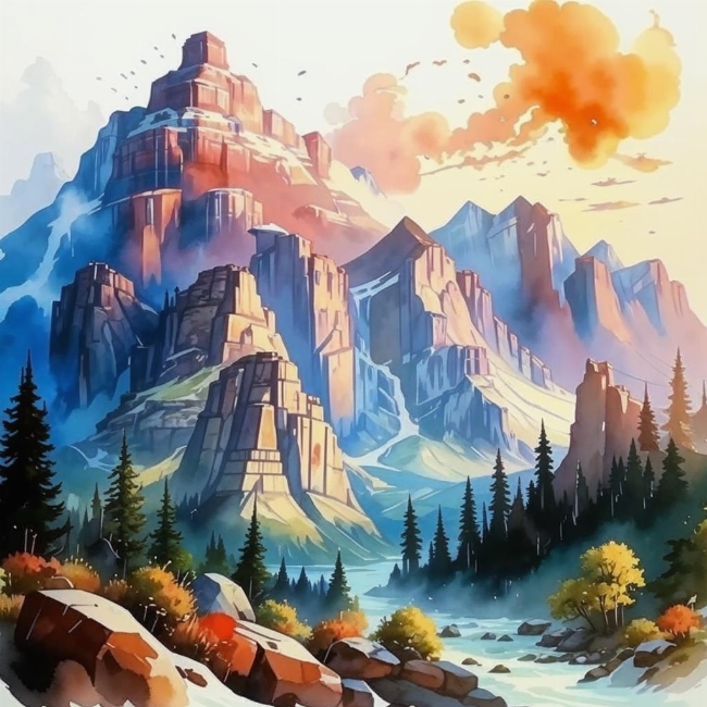 Величественная гора