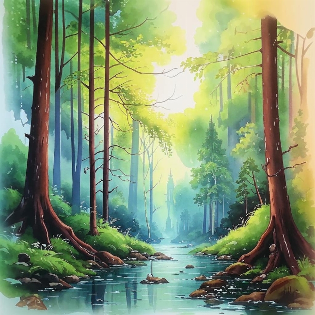 Мистический лес