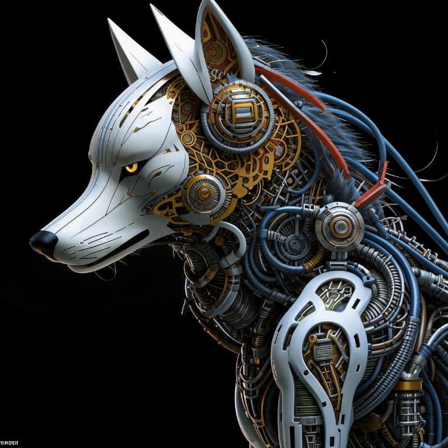 Синтезированный волк