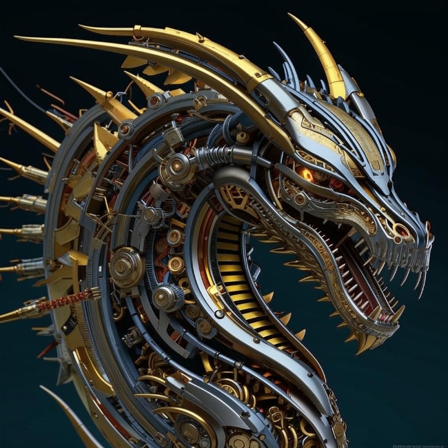 Механический дракон