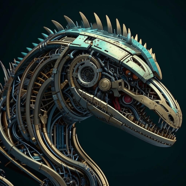 Роботизированный динозавр