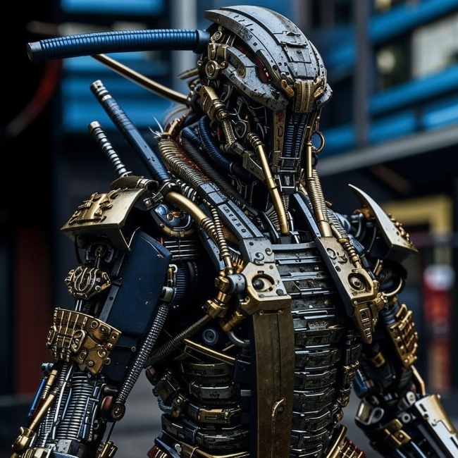 Робот-самурай