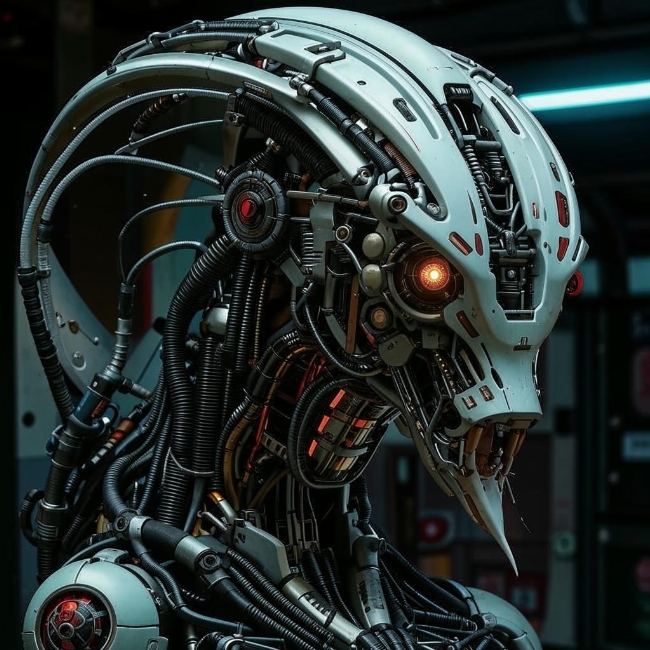 Биомеханическое инопланетное существо