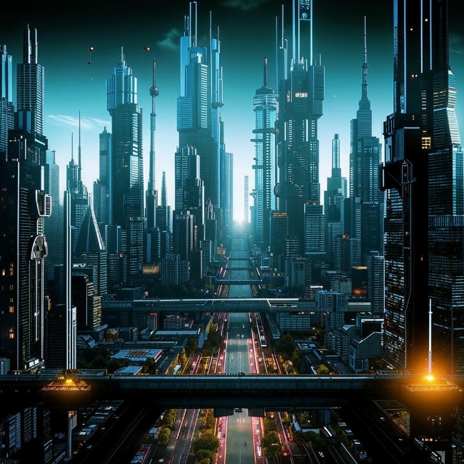 Механический мегаполис