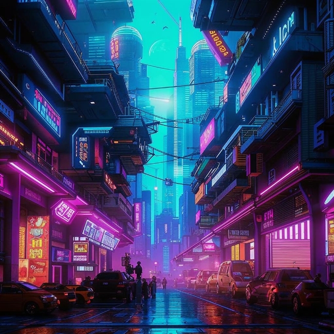 Киберпанк-рынок