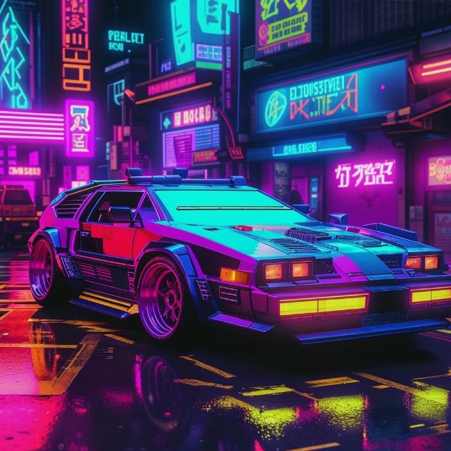 Киберпанковая машина