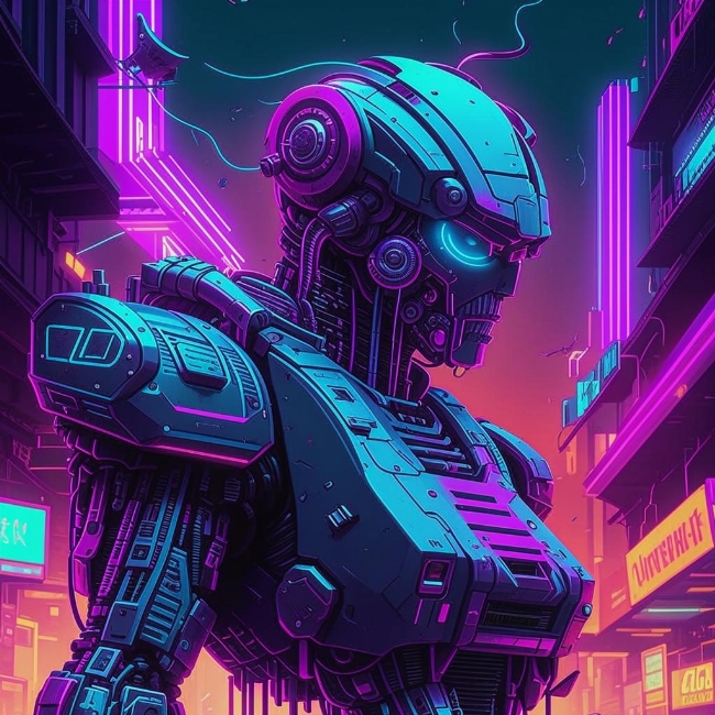 Ретро-робот