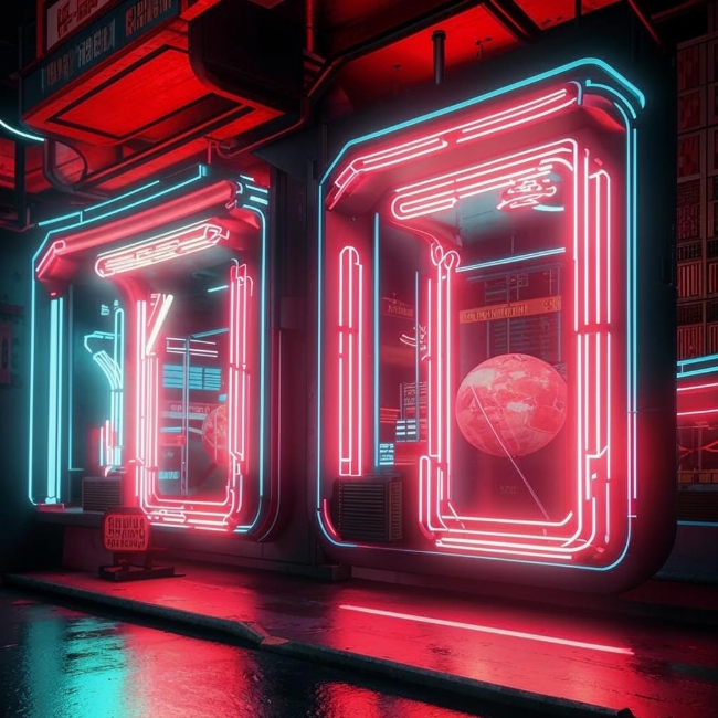 Неоновые огни