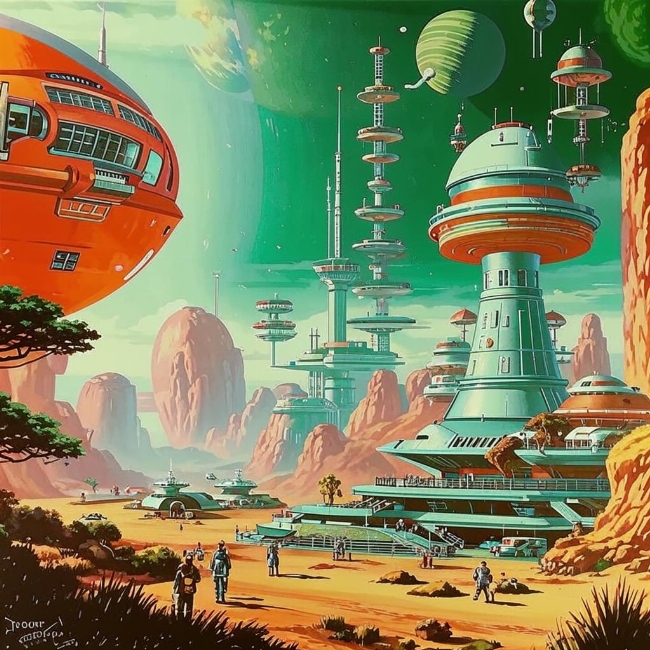 Космическая колония