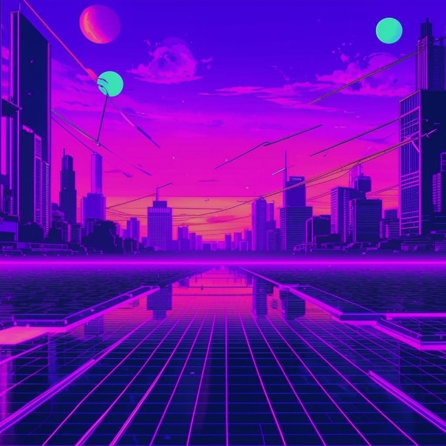 Парящий сетчатый узор