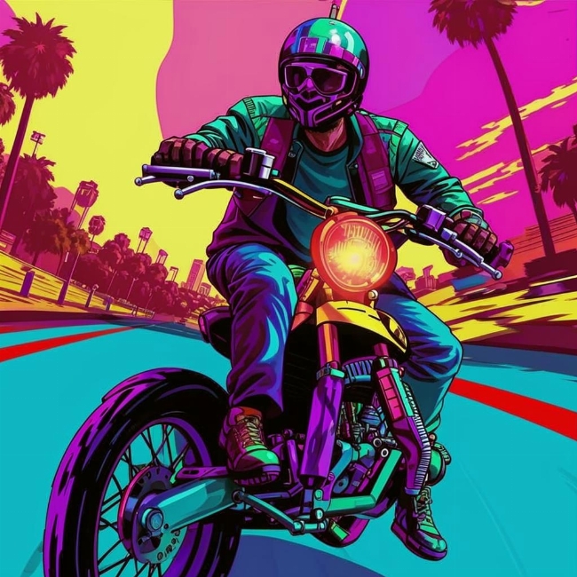 Мотоциклист