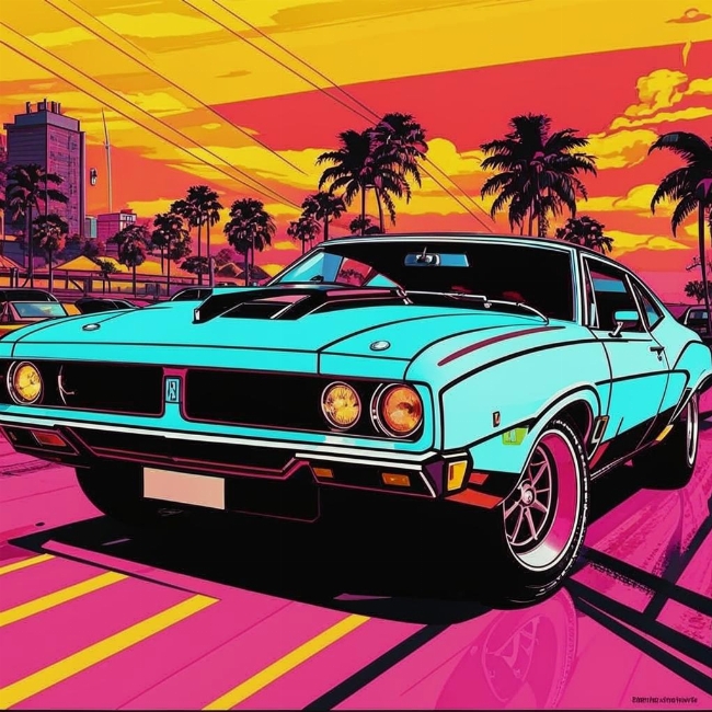 Маслкар (мощная машина)