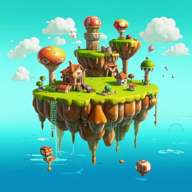 Парящий остров