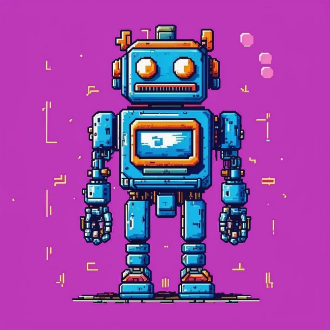 Ретро робот