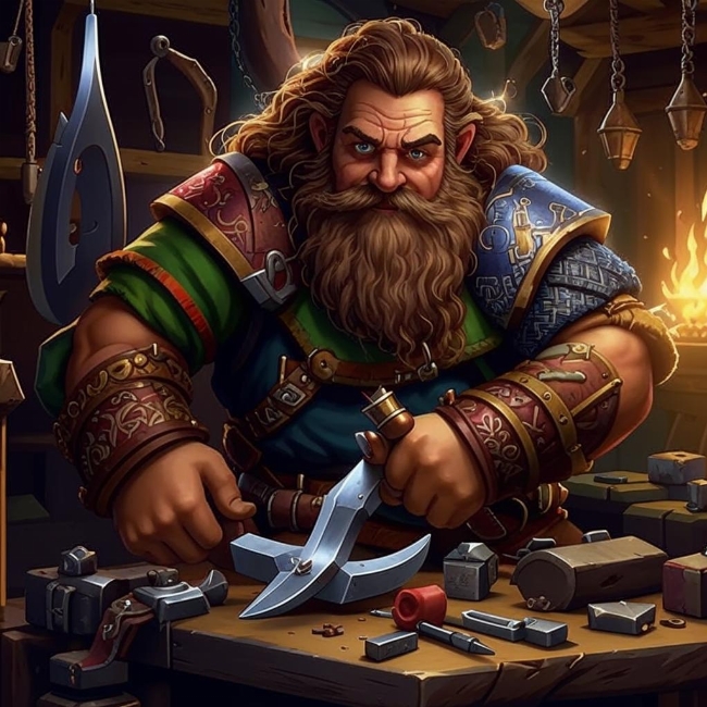 Гном кузнец