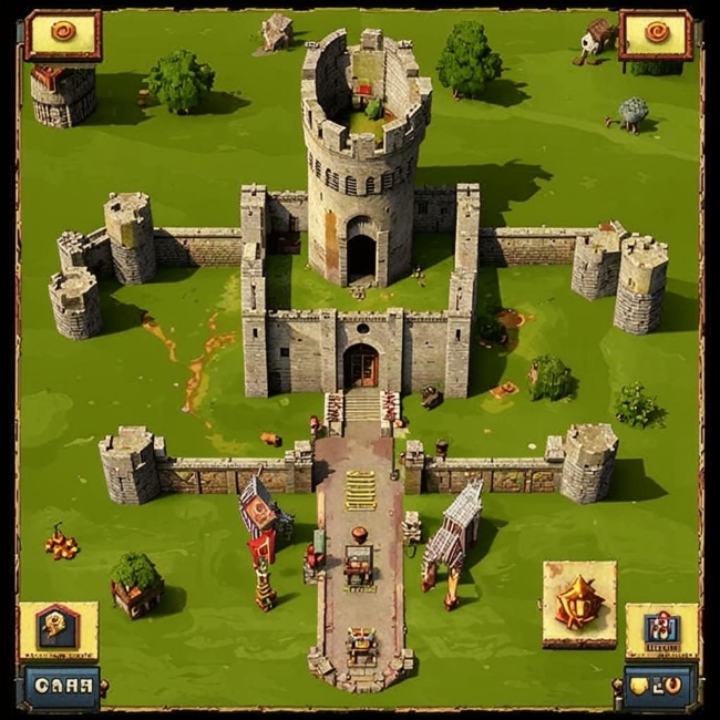 Средневековый замок