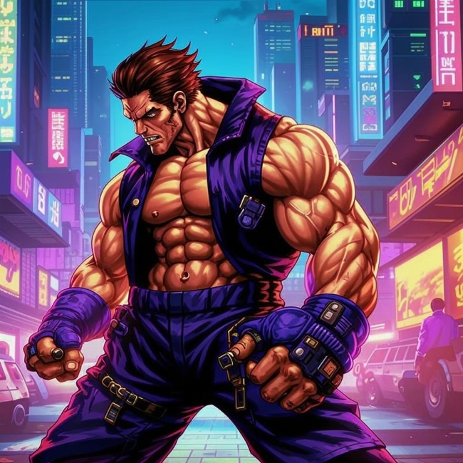 Киберпанк-борец