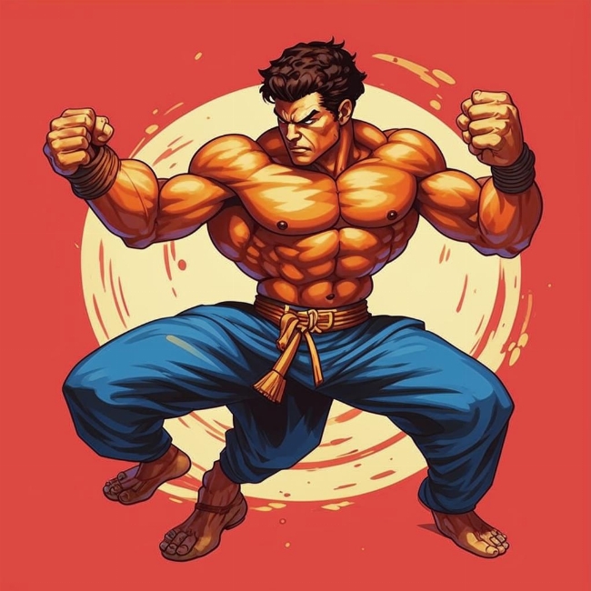 Танцор капоэйры