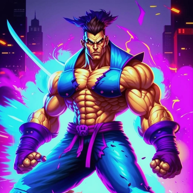 Футуристический воин